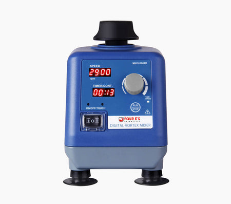 4E's USA Variable Speed Vortex Mixer Digital MI0101002D – LED display, timer