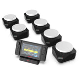 5″ Multi Magnetic Hotplate Stirrer System with 7″ Touchscreen Hub