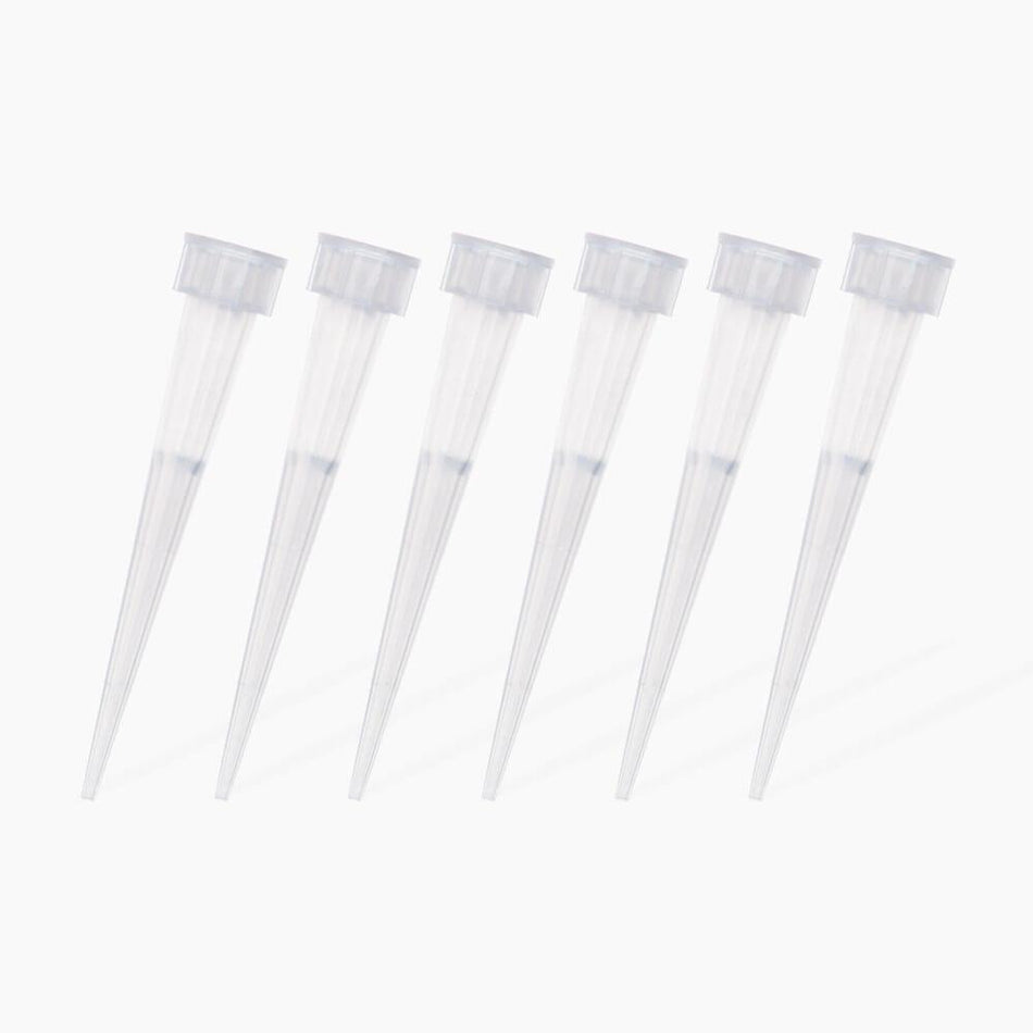 10µL Pipette Tips Sterile Low Retention Clear | 96 Pieces Racked | SPTS10-R-D-EA